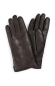 Mobile Preview: "Jenna" dunkelbraune Handschuhe aus 100% Lammfell